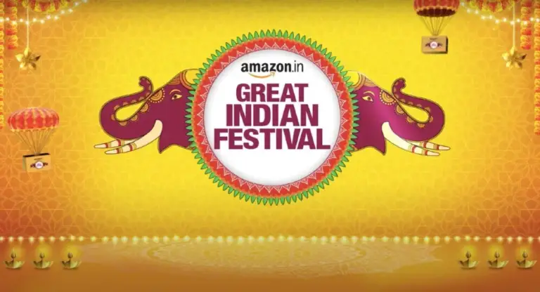 "Amazon Great Indian Festival 2023: Lipstick, kajal, face serum par 35% tak ki chhoot."